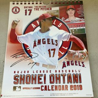 未開封　大谷翔平　2019卓上カレンダー(スポーツ選手)