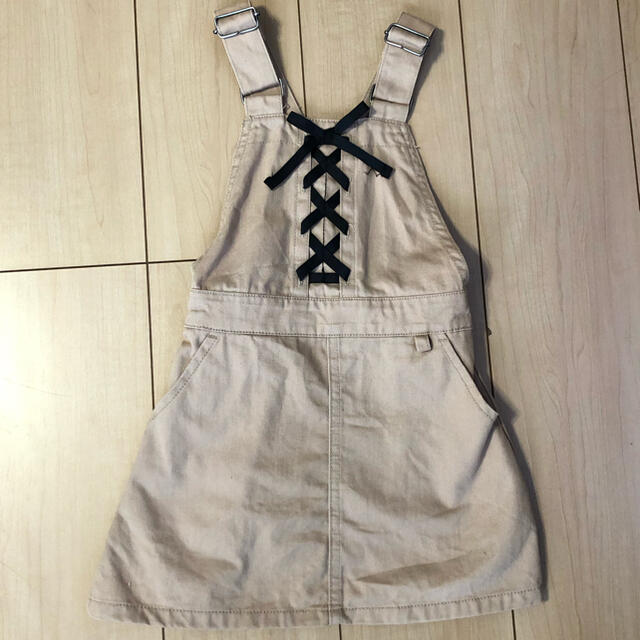 るんさま専用110 PIAMON ジャンパースカート キッズ/ベビー/マタニティのキッズ服女の子用(90cm~)(スカート)の商品写真