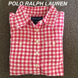 ポロラルフローレン(POLO RALPH LAUREN)のラルフローレン★ギンガムチェックシャツ★100cm(ブラウス)