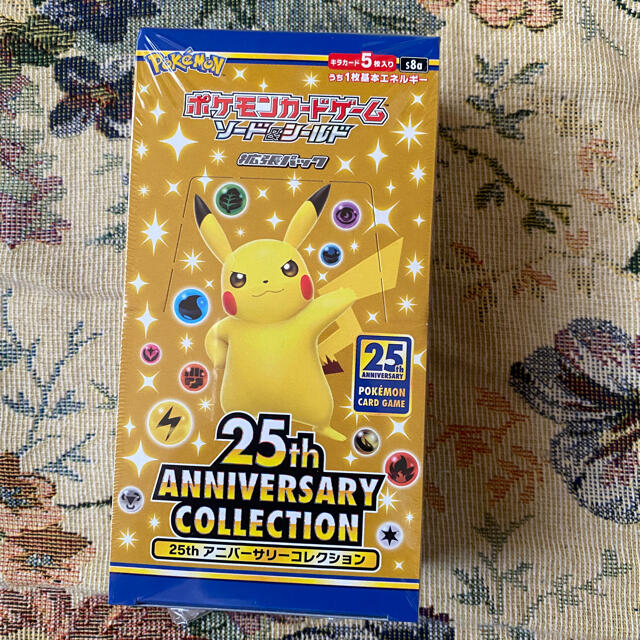 25th aniversary collection ポケモン 1box