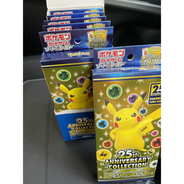 ポケモンカード　25th Anniversary スペシャルセット　６セットBox/デッキ/パック