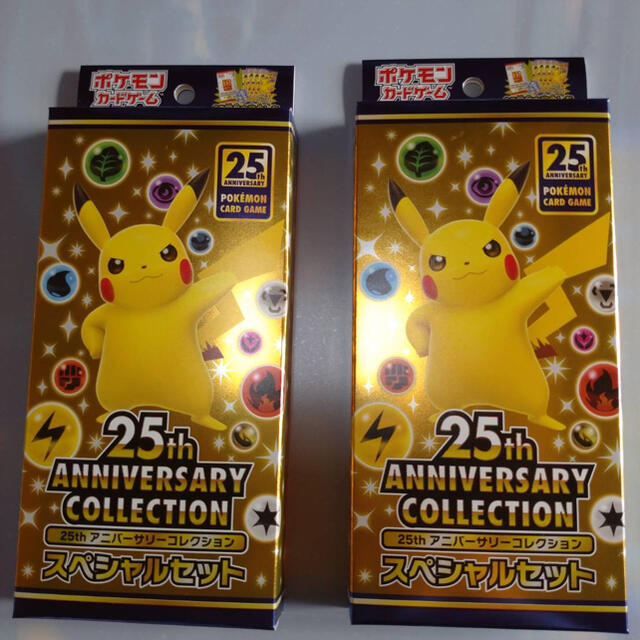 ポケモン　25th anniversary collectionスペシャルセットBox/デッキ/パック