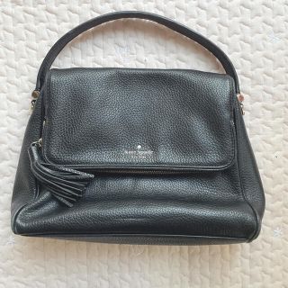 ケイトスペードニューヨーク(kate spade new york)のkate spade ⭐︎黒バッグ(ハンドバッグ)