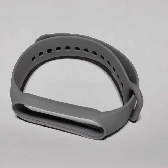 Xiaomi mi smart band 5、6 用 替えバンド グレイ メンズの時計(ラバーベルト)の商品写真