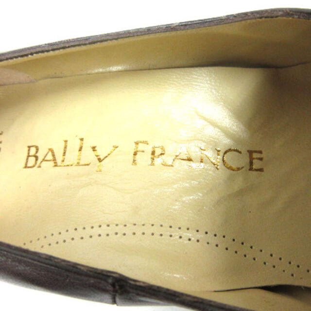 Bally(バリー)のバリー BALLY France コンフォート パンプス レザー 4E ブラウン レディースの靴/シューズ(ハイヒール/パンプス)の商品写真