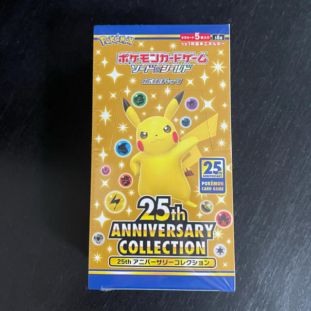 ポケモン(ポケモン)のポケモンカード 25th anniversary collection 1box エンタメ/ホビーのトレーディングカード(Box/デッキ/パック)の商品写真