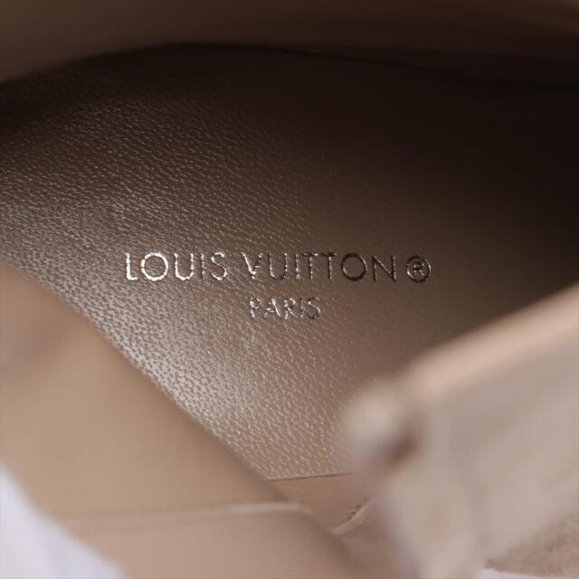 LOUIS VUITTON(ルイヴィトン)のヴィトン  スエード 36.5 ベージュ レディース ブーツ レディースの靴/シューズ(ブーツ)の商品写真