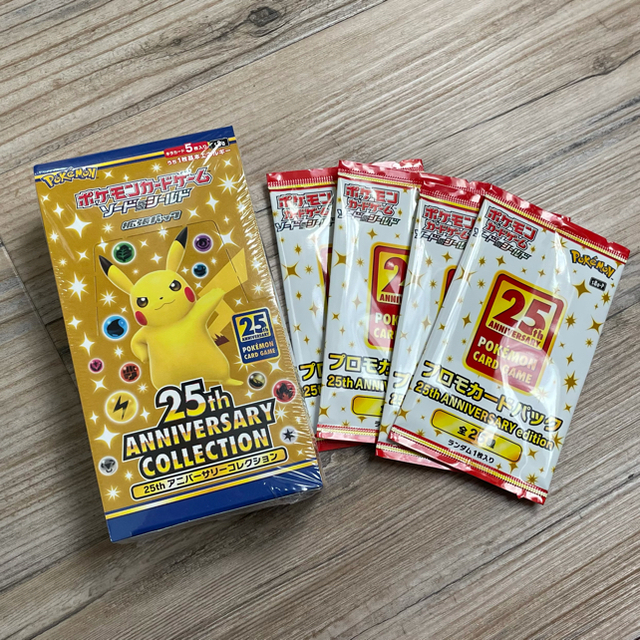 ポケモン　25th アニコレ ×1BOX ＋プロモカード4枚付
