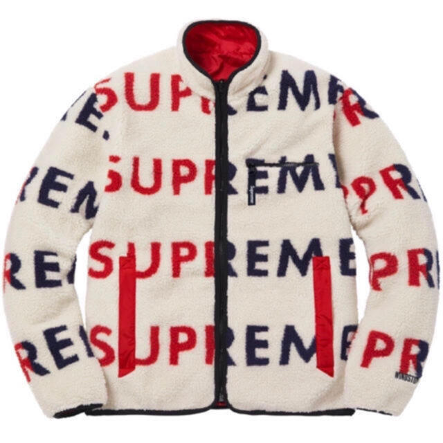 Supreme(シュプリーム)のSupreme Reversible Logo Fleece Jacket  メンズのジャケット/アウター(ブルゾン)の商品写真