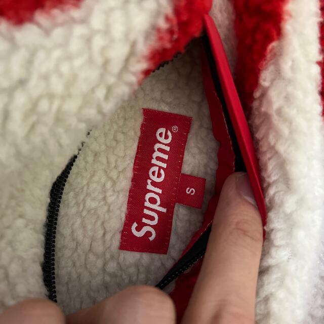 Supreme(シュプリーム)のSupreme Reversible Logo Fleece Jacket  メンズのジャケット/アウター(ブルゾン)の商品写真