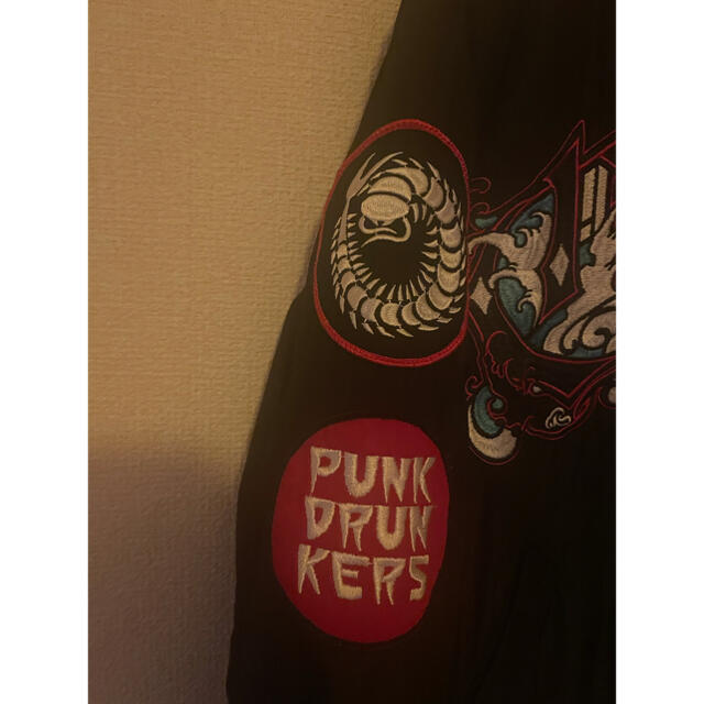 PUNK DRUNKERS(パンクドランカーズ)のpunk drunkers cukuiコラボMA-1 Mサイズ メンズのジャケット/アウター(ミリタリージャケット)の商品写真