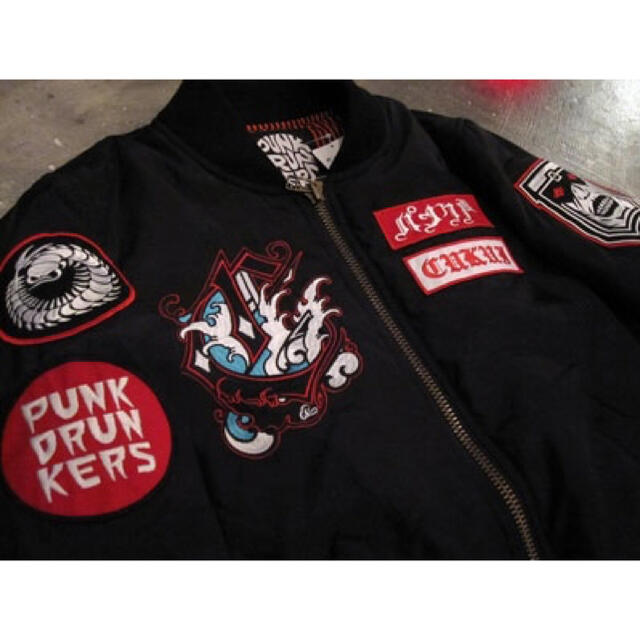 punk drunkers cukuiコラボMA-1 Mサイズ 8