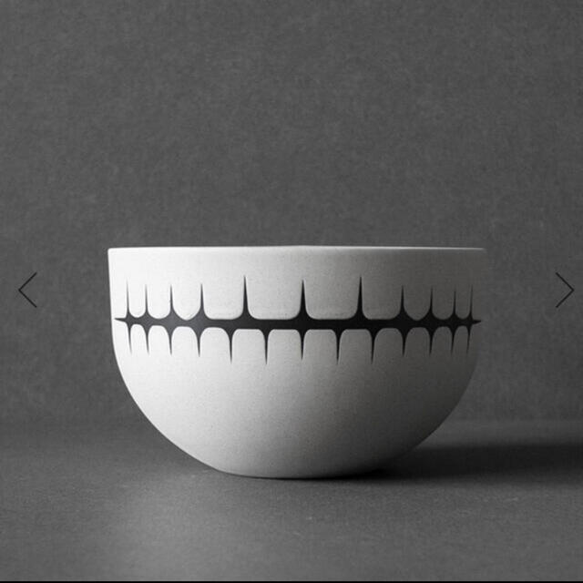 monster mouth skull bowl L 鉢