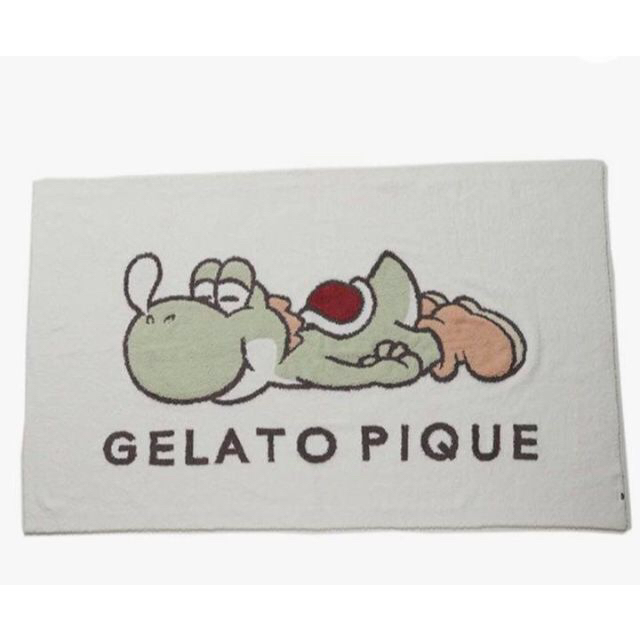 gelato pique(ジェラートピケ)の【新品未開封品】ジェラート ピケ スーパーマリオ キャラクターブランケット キッズ/ベビー/マタニティのこども用ファッション小物(おくるみ/ブランケット)の商品写真