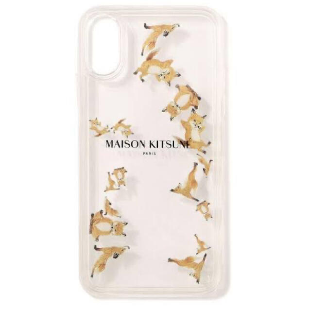 MAISON KITSUNE'(メゾンキツネ)の【まる様専用】MAISON KITSUNE iPhoneXSケース スマホ/家電/カメラのスマホアクセサリー(iPhoneケース)の商品写真