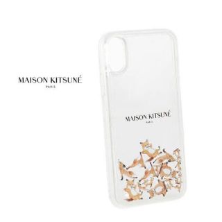 メゾンキツネ(MAISON KITSUNE')の【まる様専用】MAISON KITSUNE iPhoneXSケース(iPhoneケース)