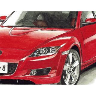 マツダ - NC-841ロードスター/RX-8限定版画サイン額装作家平右ヱ門の ...