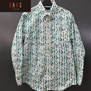 ダックス(DAKS)の【DAKS】(ダックス) 総柄長袖シャツ 古着(シャツ)