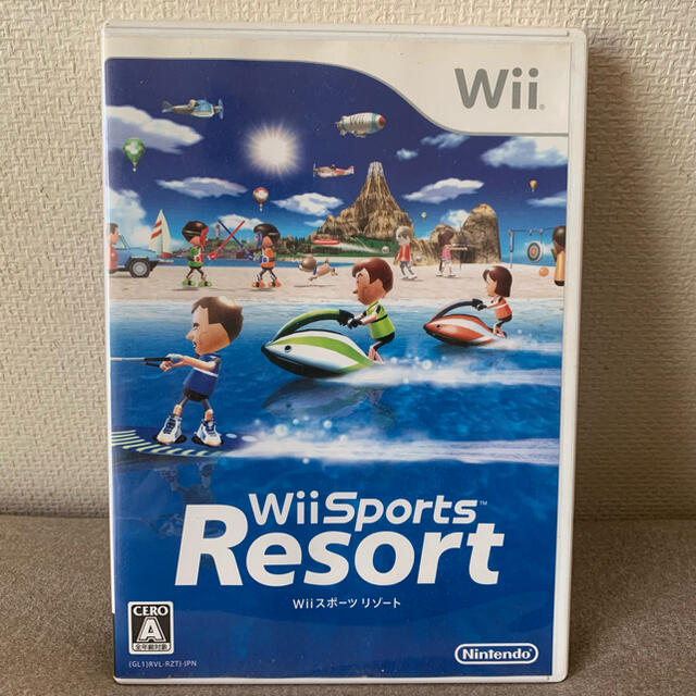 Wii(ウィー)のWiiスポーツ リゾート ✿Wii Sports Resort✿ エンタメ/ホビーのゲームソフト/ゲーム機本体(家庭用ゲームソフト)の商品写真