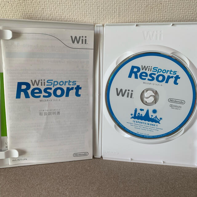 Wii(ウィー)のWiiスポーツ リゾート ✿Wii Sports Resort✿ エンタメ/ホビーのゲームソフト/ゲーム機本体(家庭用ゲームソフト)の商品写真