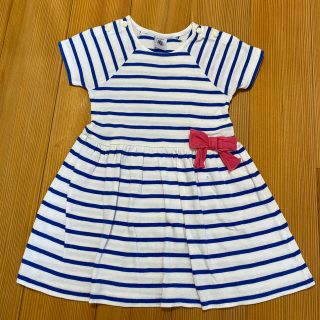 プチバトー(PETIT BATEAU)のプチバトー　86センチ　ワンピース(ワンピース)