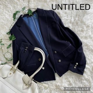 アンタイトル(UNTITLED)のuntitled アンタイトル　デザインジャケット(テーラードジャケット)