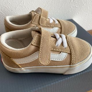 ヴァンズ(VANS)のVANS オールドスクール スニーカー ベージュ ベビー 14センチ(スニーカー)