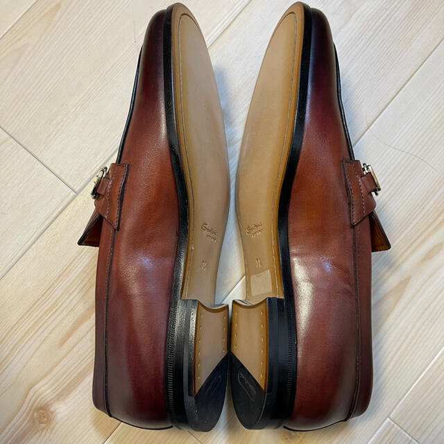 Santoni サントーニ ビットローファー レザー ローファー モカシンメンズ