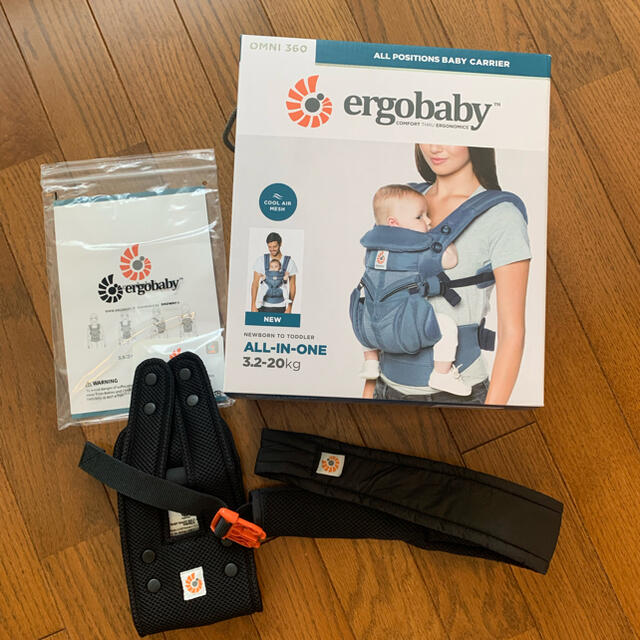 Ergobaby(エルゴベビー)のエルゴベビー　抱っこ紐　オムニ360 クールエア キッズ/ベビー/マタニティの外出/移動用品(抱っこひも/おんぶひも)の商品写真