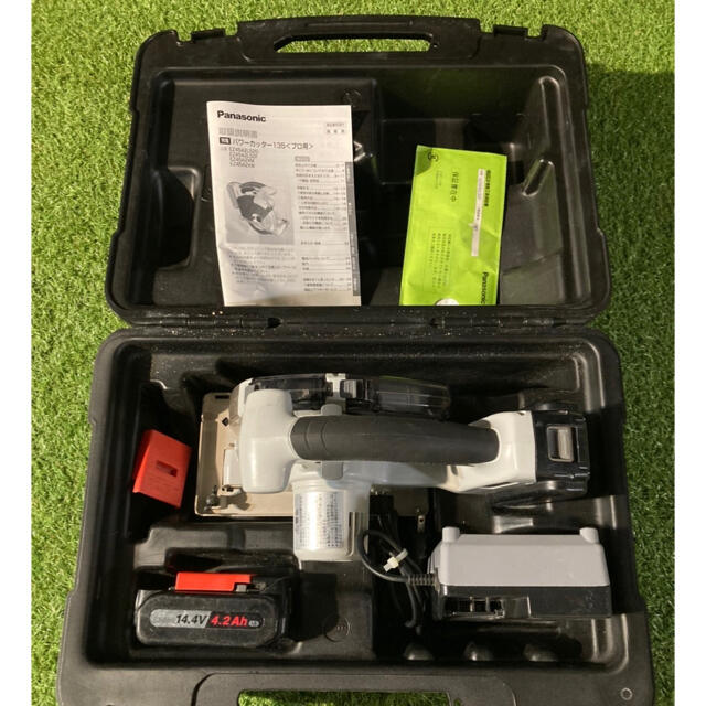 パナソニック(Panasonic) 充電パワーカッター EZ45A2 丸のこ - 工具