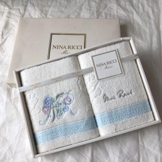 ニナリッチ(NINA RICCI)の新品★ニナリッチ NINA RICCI フェイスタオル 2点セット(タオル/バス用品)