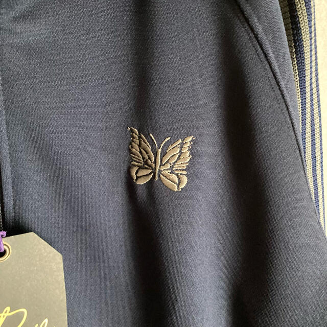 コムドット Needles トラックジャケット タグ付き ネイビー Sの通販 by 買い超安い トラックジャケット コムドット needles ニードルス needles ジャージ