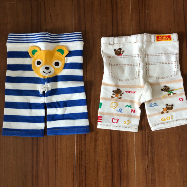 mikihouse(ミキハウス)のミキハウス　スパッツセット　80cm キッズ/ベビー/マタニティのベビー服(~85cm)(パンツ)の商品写真