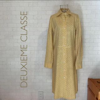 ドゥーズィエムクラス(DEUXIEME CLASSE)の◎未使用◎DEUXIEME CLASSE シャツワンピ(ひざ丈ワンピース)