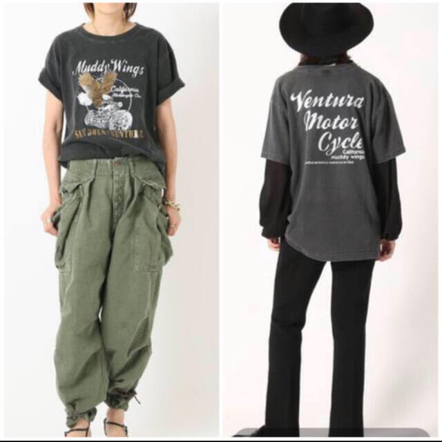 DEUXIEME CLASSE(ドゥーズィエムクラス)のドゥーズィーエムクラス　バックプリントシャツ レディースのトップス(Tシャツ(半袖/袖なし))の商品写真