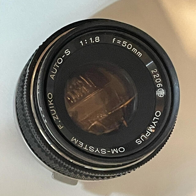 オリンパス レンズ 1:1.8 f=50mm F.ZUIKO AUTO-S
