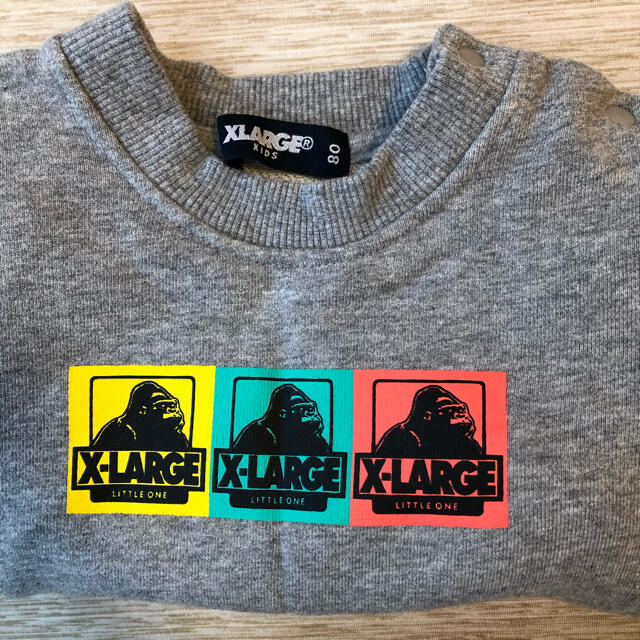 XLARGE(エクストララージ)のXLARGE 80 トレーナー キッズ/ベビー/マタニティのベビー服(~85cm)(トレーナー)の商品写真