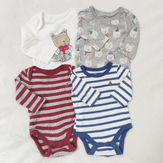 ベビーギャップ(babyGAP)のsayashop様専用 GAP ベビーボディスーツ 4点セット(ロンパース)