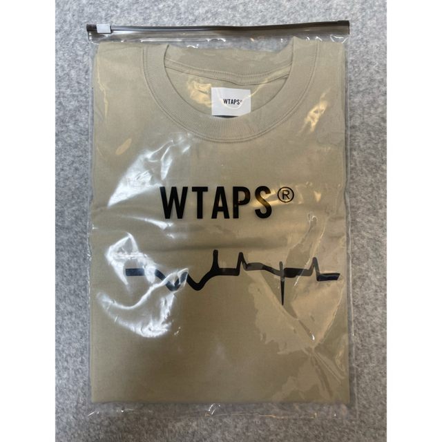 W)taps(ダブルタップス)のWTAPS VIBES SCREEN L/S TEE SAND XXLサイズ メンズのトップス(Tシャツ/カットソー(七分/長袖))の商品写真