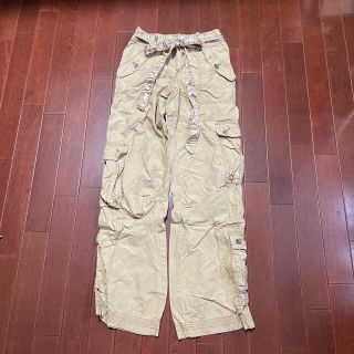 アバクロンビーアンドフィッチ(Abercrombie&Fitch)のお値下げ☆アバクロのベージュ　ワークパンツ　新品タグ付き(カジュアルパンツ)