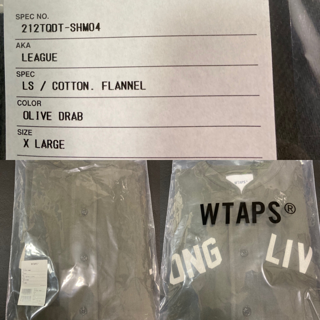 W)taps(ダブルタップス)のwtaps ベースボールシャツ　XL 新品 メンズのトップス(シャツ)の商品写真