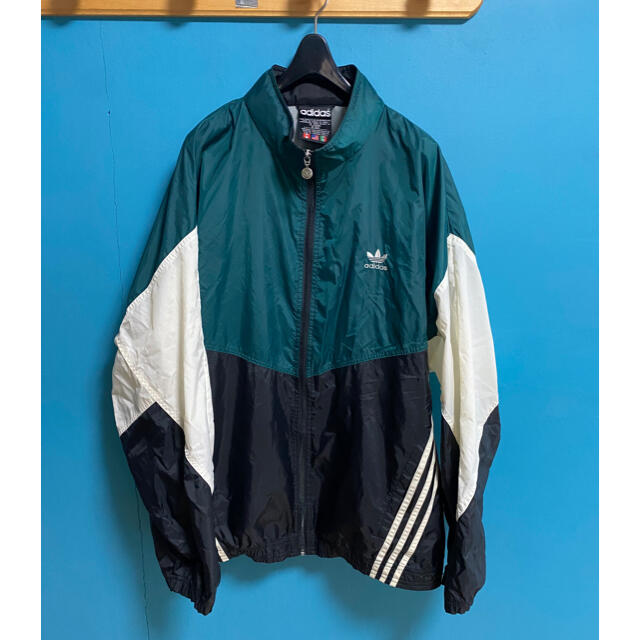 adidas ナイロンジャケット　トレフォイル　90s 希少