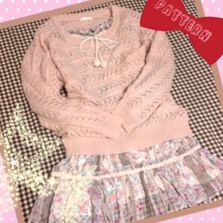 パターンフィオナ(PATTERN fiona)のPATTERNニット＆ワンピセット♡(ニット/セーター)