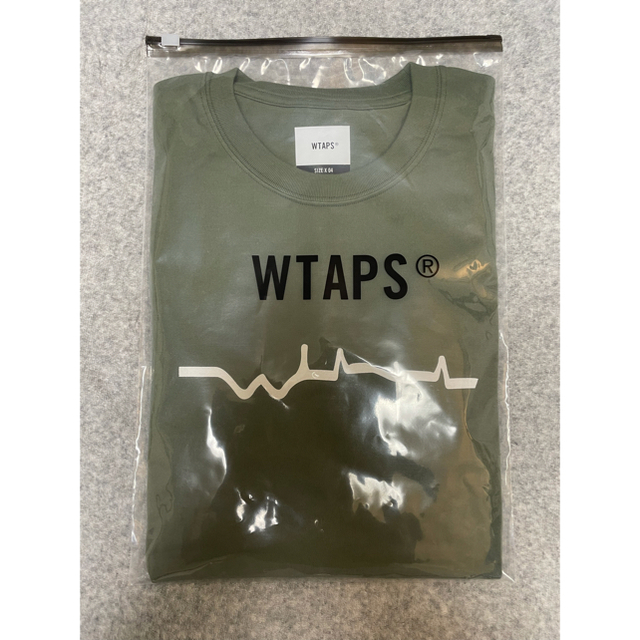 WTAPS VIBES SCREEN L/S TEE OLIVE DRAB XL | www.bonitaexclusive.com