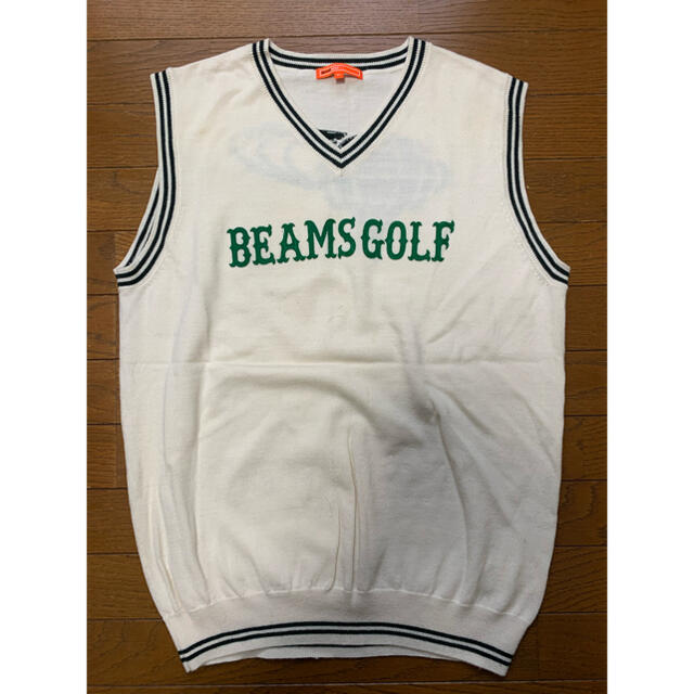 BEAMS(ビームス)のbeamsゴルフベスト　メンズXL スポーツ/アウトドアのゴルフ(ウエア)の商品写真