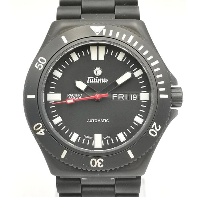 【メーカー公式ショップ】 Tutima - TUTIMA  チュティマ　677-31パシフィック ミリタリー　時計 腕時計(アナログ)