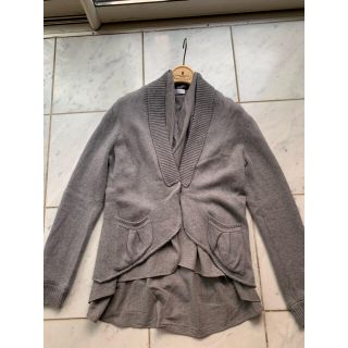 ブルネロクチネリ(BRUNELLO CUCINELLI)の専用ブルネロクチネリ　カシミヤカーディガン　グレーM／L  訳有り　(カーディガン)