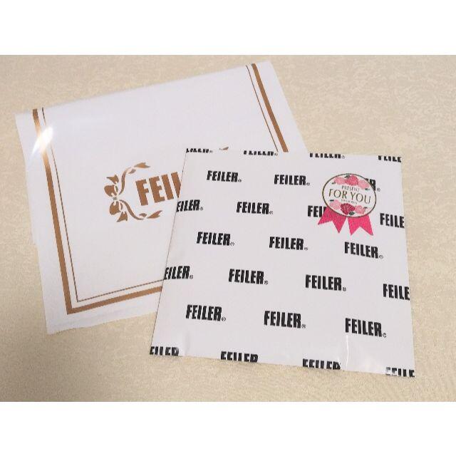 FEILER(フェイラー)のにこちゃん様 フェイラー★ FEILER ハンカチ メルシーモンシュシュ カメラ レディースのファッション小物(ハンカチ)の商品写真