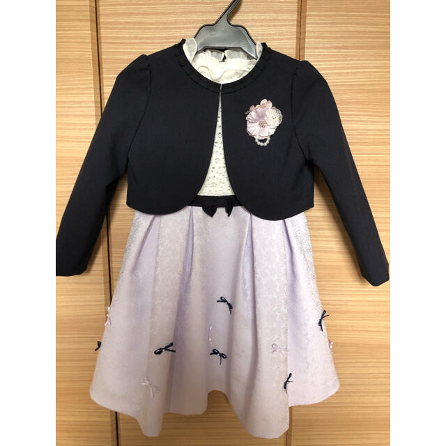 CHOPIN ショパンスーツ120&フォーマル靴 キッズ/ベビー/マタニティのキッズ服女の子用(90cm~)(ドレス/フォーマル)の商品写真