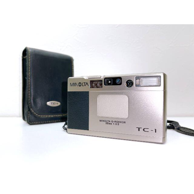 【1217】★極美品★名機MINOLTA TC-1 高級コンパクトフィルムカメラ